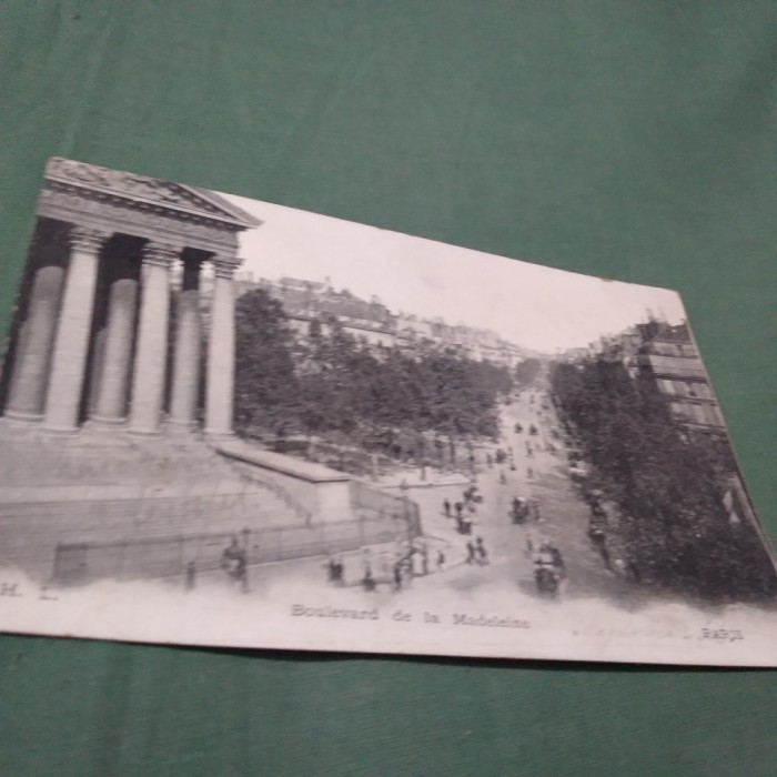 CARTE POSTALA PARIS INTERBELICA NECIRCULATA
