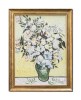 Tablou celebru inramat pictat manual, Trandafiri albi, 45x35cm ulei pe panza reproducere Vincent van Gogh