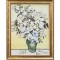 Tablou celebru inramat pictat manual, Trandafiri albi, 45x35cm ulei pe panza reproducere Vincent van Gogh