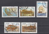 A12 S1 25 - Timbre foarte vechi - Cuba - corabii - 1980