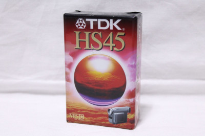 Caseta video VHS-C TDK HS45 - sigilata foto
