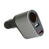 Incarcator auto, Roll Fast, 1 port USB 2.4A, 1 port USB Quick Charge 3.0, 1 port bricheta, 12 V / 24 V, 40 W