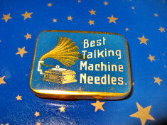 B763-I-Cutie ace patefon veche Best Talking Machine needles. foto