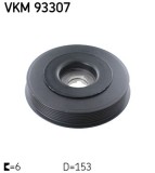 SKF VKM 93307 Fulie curea, arbore cotit