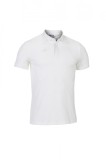 Tricou Polo Barbati Joma Pasarela III Alb Bumbac/Sorona, Guler Canelat, Logo Brodat - Elegant &amp; Sport