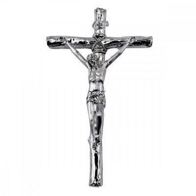 Crucifix Argint 13.5&amp;amp;#215;23 cm COD: 2834 foto