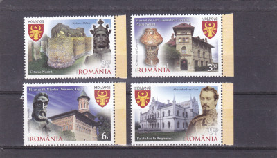 ROMANIA 2015 - DESCOPERITI ROMANIA, MOLDOVA, MNH - LP 2077 foto