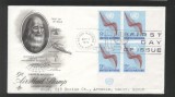 UN New York 1972 Airmail definitives Mi.245 x 4 FDC UN.159