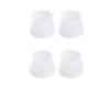 Set 4 Protectii din Silicon, Dimensiune Universala, pentru Picioare de Scaune si Mese, Transparente, CBD CORAL BEST DEALS 3 cm 4 cm 0.3 mm 0.3 mm 4 cm