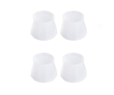 Set 4 Protectii din Silicon, Dimensiune Universala, pentru Picioare de Scaune si Mese, Transparente, CBD CORAL BEST DEALS 3 cm 4 cm 0.3 mm 0.3 mm 4 cm foto