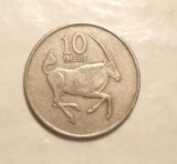 Cumpara ieftin BOTSWANA 10 THEBE 1980, Africa