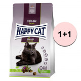 Cumpara ieftin Happy Cat Sterilised Weide-Lamm / miel 1,3 kg 1+1 GRATUIT