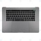 Tastatură S.U.A.-Engleză cu asamblare carcasă superioară gri spațial pentru MacBook Pro Touch 15 2016 - 2017 (A1707)