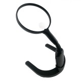 Lupă de Masă LED, 31cm, Negru, Mărire 3.5x, Braț Reglabil, Baterii Incluse