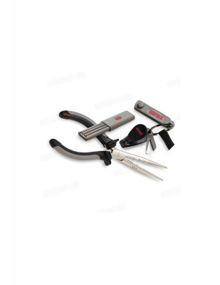 Kit Rapala 4 Piese - Cleste + Line Clipper + Ascutitor Carlige + Jig Buster foto