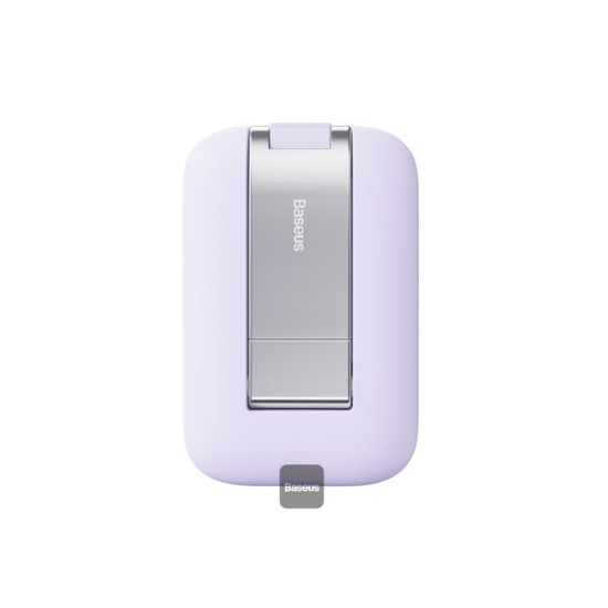 Suport pentru Telefon cu Oglinda, Ajustabil si Pliabil- Baseus Seashell Series (B10551501511-00) - Nebula Purple