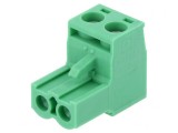 Regletă de Conexiuni Deconectabilă 2 Piste 5,08mm Drept Mufă