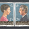 Liechtenstein.1984 Printul mostenitor Hans Adam si Printesa Marie SL.166