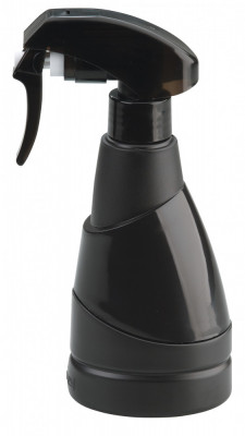 Pulverizator profesional MICRO negru din plastic pentru salon /frizerie/coafor/barbershop 220 ML foto