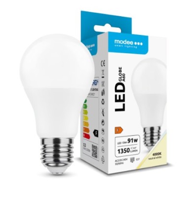 Bec LED Globe, E27, A60, 13W (echivalent 91W) ML-G4000K13WE27 foto