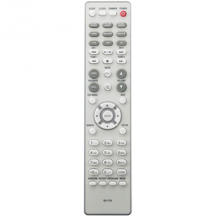 Telecomanda pentru Denon RC-1174, x-remote, Alb