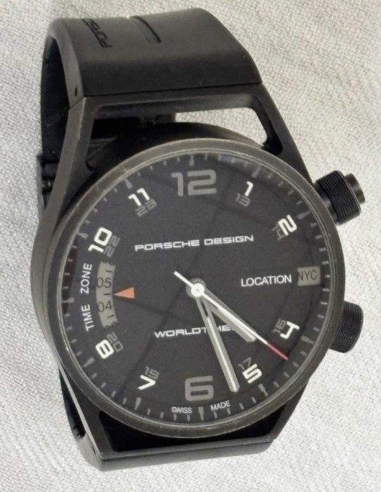 ceas automatic barbatesc Porsche Design P'6750 Worldtimer