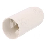 Dulie E14 Albă 26mm Mat Termoplast 56mm