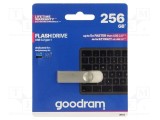 Pendrive GOODRAM USB 3.2 256GB Argintie - R: 60MB/s, W: 20MB/s
