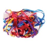 Set 10 Clipsuri si Panglici Baloane Accesorii Petrecere Oem Multicolor Transparente 1.2m