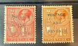 Malta 1926-1927 - Seria Definitivă "Regele George al V-lea &amp; Stema Maltei" cu Supratipar "POSTAGE AND REVENUE"- Cod: A964