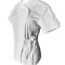 Halat Medical Pe Stil, Alb cu Elastan, Model Andreea - 4XL