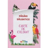 Pasari salbatice. Carte de colorat - Editura Ars Libri