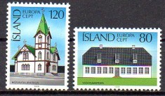 ISLANDA 1978, EUROPA CEPT, serie neuzata, MNH foto