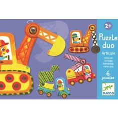 Puzzle duo mobil vehicule