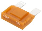 Siguranţă auto 40A 58VDC 29mm aliaj de staniu