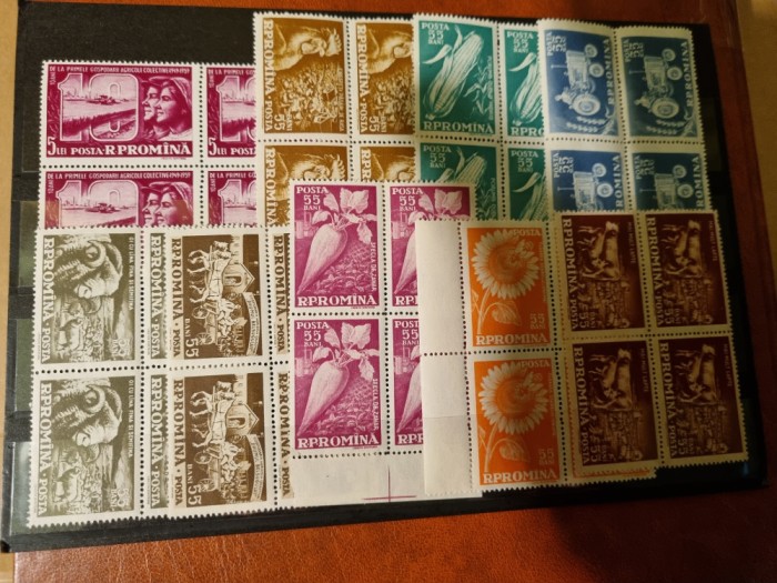 Romania MNH 1959 - 10 ani de la primele G.A.C. GAC - LP 473 X4