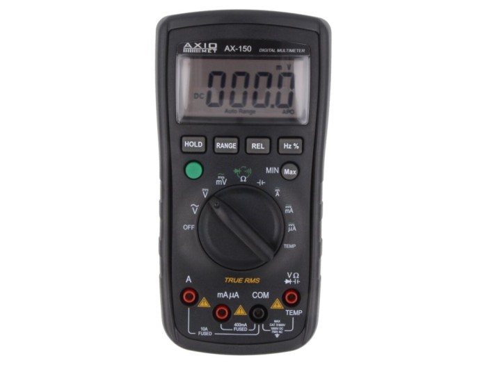 Multimetru digital LCD True RMS AC