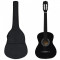 Gossi set de chitara clasica pentru copii, 8 piese, negru, 3/4 36&quot;