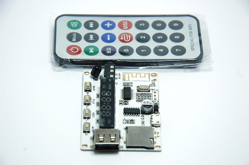Modul USB, Micro SD, Bluetooth, FM, MP3 | Okazii.ro