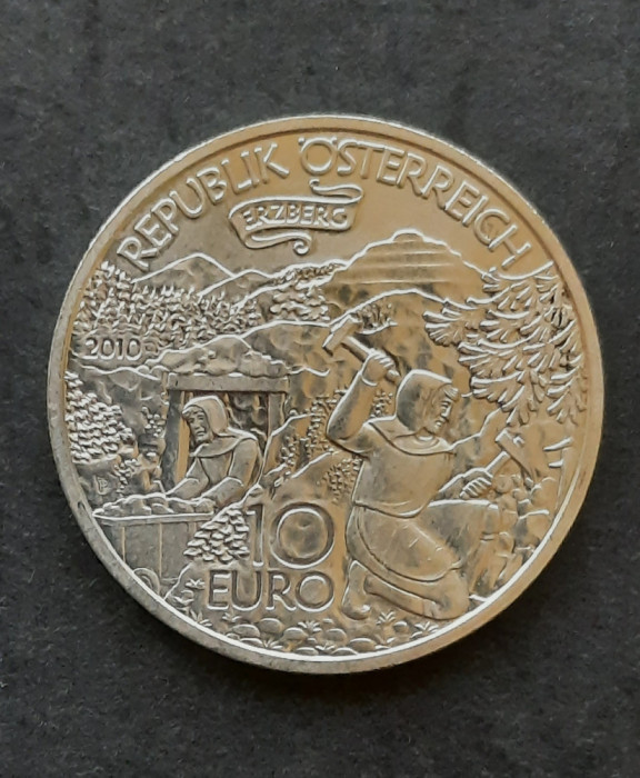 10 Euro &quot;Erzberg&quot; 2010, Austria - A 3196