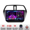 Navigatie Suzuki S-Cross Quad Core A-337 4+64 InCell Display 1K Android Waze USB Navigatie Internet Youtube Radio CarStore Technology