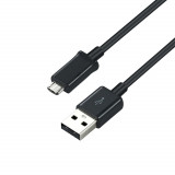 Cumpara ieftin Cablu cu conectori USB tip A tata si microUSB tata, Samsung ECB-DU5ABE, lungime 1m, bulk, negru