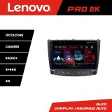 Navigatie Lexus IS 2005-2011 Lenovo QLED 2K, 8 nuclee, 4GB+64GB