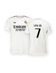 Real Madrid tricou de fotbal replica 24/25 Home Vini Jr. - XL