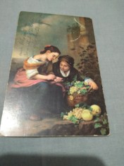 CARTE POSTALA FELICITARE 1928 CIRCULATA