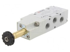 Ventil electromagnetic 5/2 monostabil G 1/8 2-10 bar