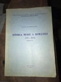 Istoria Rom&acirc;niei, Part. I (1711-1821) - Matei D. Vlad, 1979, 136 pagini