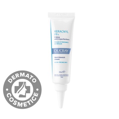 Crema calmanta anti-imperfectiuni pentru tenul cu tendinta acneica Keracnyl PP+, 30ml, Ducray foto