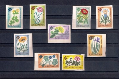 ROMANIA 1961 - CENTENARUL GRADINII BOTANICE BUCURESTI, NEDANTELAT,MNH - LP 524a foto