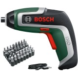 Bosch IXO 7 - Masina de insurubat cu 1 acumulator Li-Ion 3.6 V 2 Ah 5.5 Nm accesorii